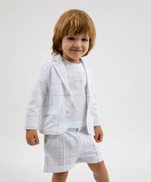 Gulliver White Jacket for Boys - Baby