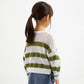 Gulliver Multicolor Knitted Green Sweater for Girl Mini-Ecuador