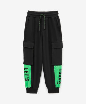 Gulliver Trousers Black for Boys Mini - Drafting