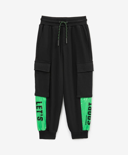 Gulliver Trousers Black for Boys Mini - Drafting