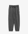 Gulliver Graphite Knit Jogger Pants with Elastic Waist for Boy Junior-Decoupage