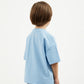 Gulliver Light Blue Short Sleeve T-shirts for Boy Mini -Pixels
