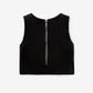 Gulliver Black Velvet Sequin Top for Girls