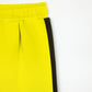 Gulliver Yellow Straight-Fit Knit Trousers with Side Stripes for Girls