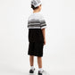 Gulliver Black and White Short Sleeve T-shirt for Boy Mini-Lighthouse