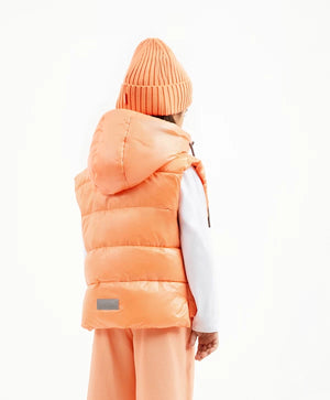 Gulliver  Orange Quilted Insulated Vest for Girl Mini-Court