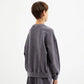 Gulliver Graphite Relaxed Fit Sweatshirt with Destroy Effectfor Boy Junior-Decoupage