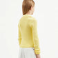 Gulliver Yellow Knitted Long Sleeve Polo for Girl Junior-Arboretum