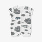 Gulliver Set of 2 boys' overalls made of mercerized knit fabric, multicolor.