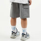 Gulliver Gray Cargo Shorts for Boy Mini-Pixels