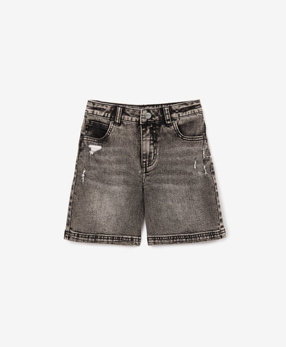 Gulliver Gray Denim Shorts for Boy Mini-Pixels