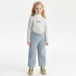Gulliver Turtleneck Milky color for Girls Mini - Polar Owl