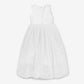 Gulliver Dress White for Girls Mini-Rose Quartz