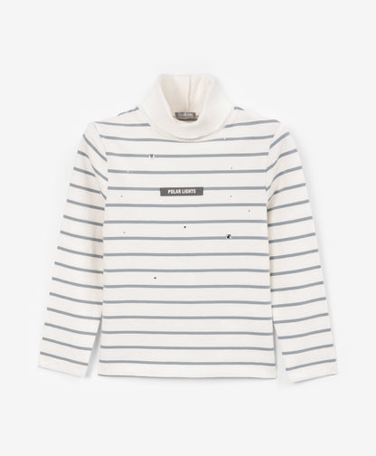 Gulliver Turtleneck Milky color for Girls Mini - Polar Owl