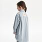 Gulliver Dress Gray for Girls Mini - Polar Owl