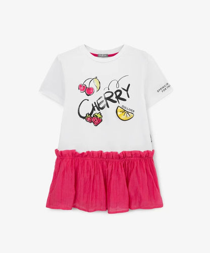 Gulliver Dress white for Girl Mini-Smoothie