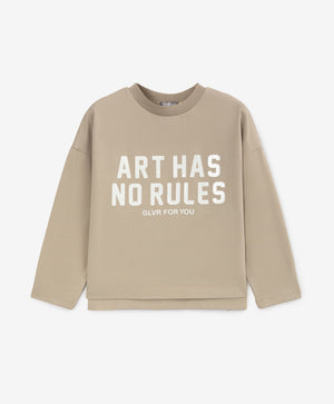Gulliver Beige Long sleeve t-shirt for Girl
