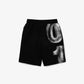 Gulliver Black Cotton Fleece Shorts for Boy Junior-Matrix