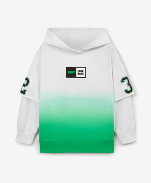 Gulliver Hoodie White for Boys Mini - Drafting