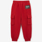 Gulliver Trousers Red for Boys Mini - Tartan
