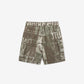 Gulliver Khaki Textile Shorts with Elastic Waist for Boys Mini-Expedition