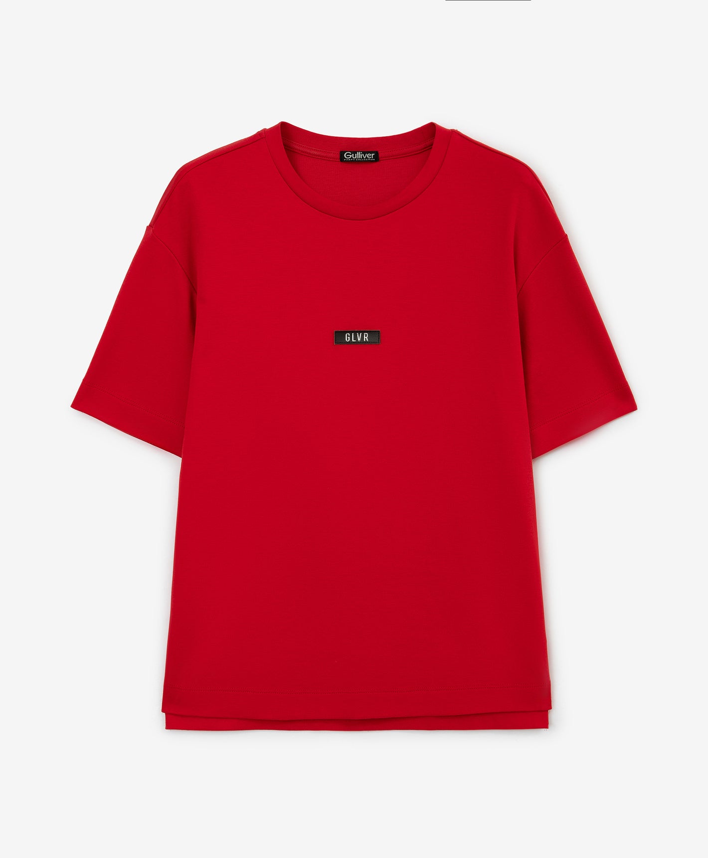 Gulliver Red Short Sleeve T-shirt for Boy Party-Art Object