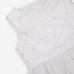 Gulliver Dress White for Girls Mini-Rose Quartz