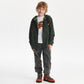 Gulliver Khaki Knitted Shirt with hood for Boys Junior-Viaduct