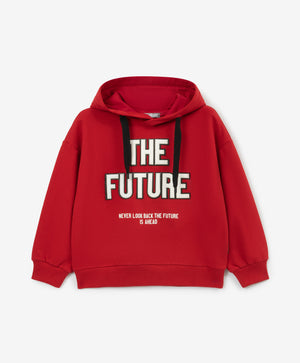 Gulliver Hoodie Red for Boys Mini - Tartan