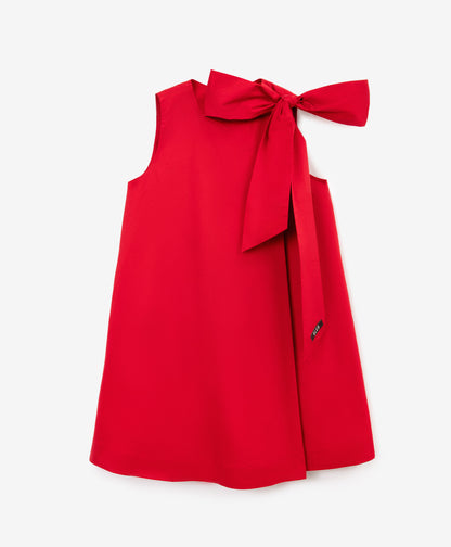 Gulliver Red Dress for Girl Party-Art Object