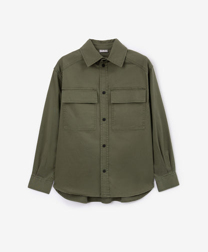Gulliver Long sleeve shirt Khaki for Boys Junior-Viaduct