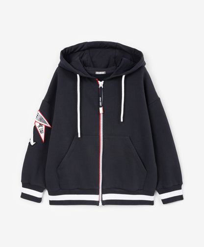 Gulliver Hoodie Blue for Boys Junior-College