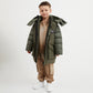 Gulliver Demi-season jacket Khaki for Boys Mini - Layout