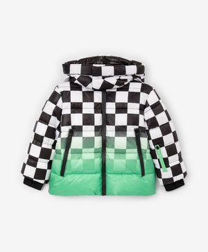 Gulliver Demi-season jacket Black and white for Boys Mini - Drafting