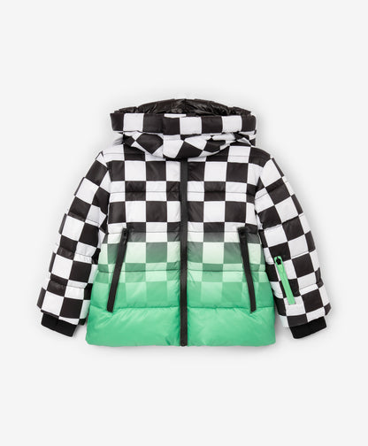 Gulliver Demi-season jacket Black and white for Boys Mini - Drafting