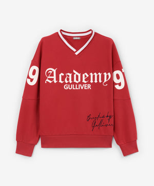 Gulliver Sweatshirt Red for Boys Junior-College