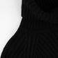 Gulliver Black Knit Turtleneck for Boys.