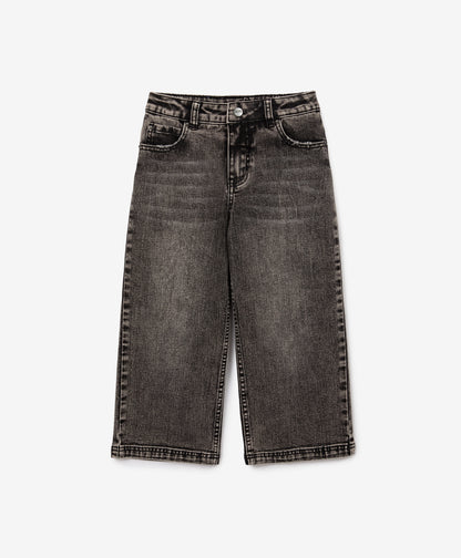 Gulliver Gray High Rise Wide Leg Jeans for Boy mini-Pixels