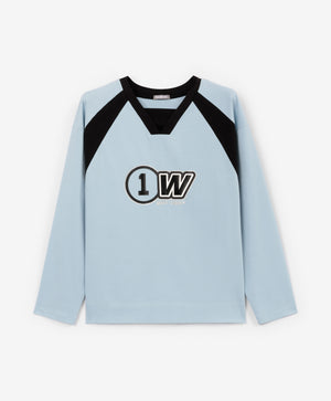 Gulliver Long sleeve t-shirt Light blue for Girls Junior-Ice