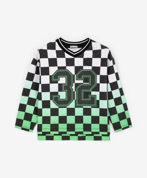 Gulliver Long sleeve t-shirt Black and white for Boys Mini - Drafting