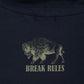 Gulliver Navy Blue Cotton Turtleneck for Boys