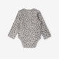 Gulliver Newborn bodysuit, set of 3 pcs Gray Unisex-Snow Leopard
