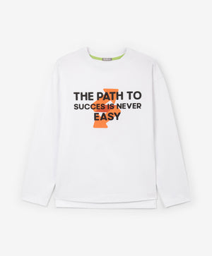 Gulliver Long sleeve t-shirt White for Boys Junior - Viaduct