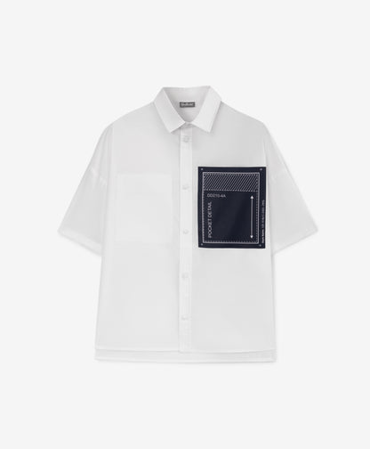 Gulliver White Short sleeve shirt for Boy