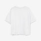 Gulliver White Short Sleeve T-shirt for Girl Party-Art Object