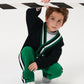 Gulliver Black Oversized Cardigan with Contrast Trim for Boys