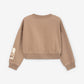 Gulliver Sweatshirt Beige for Girls Junior - Show Jumping