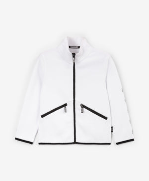 Gulliver Fleece sweatshirt White for Girls Mini - Baccara