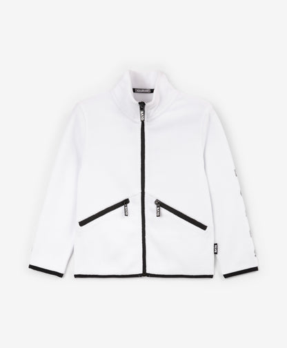 Gulliver Fleece sweatshirt White for Girls Mini - Baccara