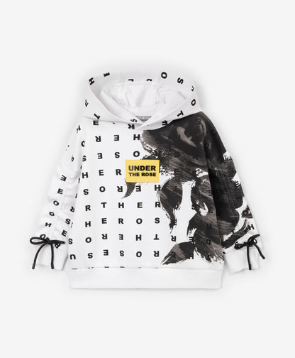 Gulliver Hoodie White for Girls Mini - Baccara